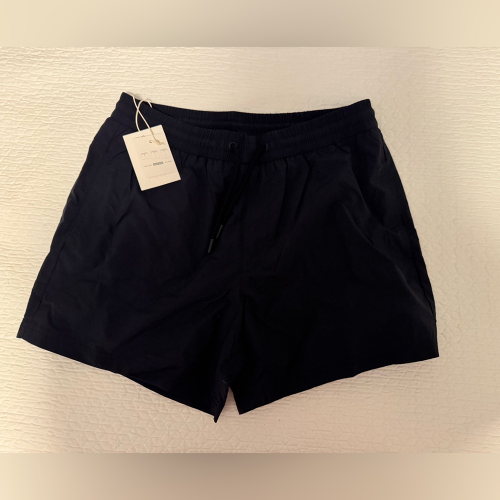 Zara Men's Black Swim Trunks